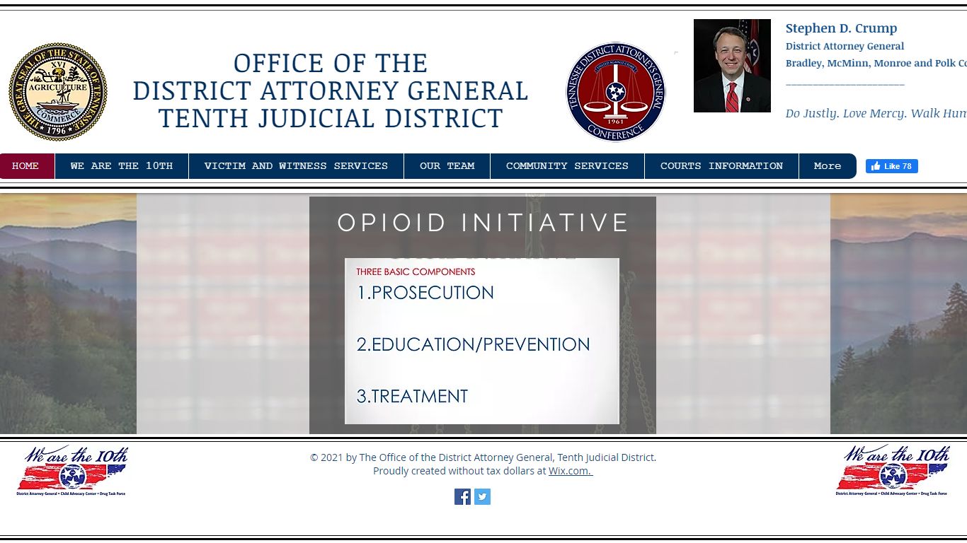 District Attorney for TN's 10th Judicial District